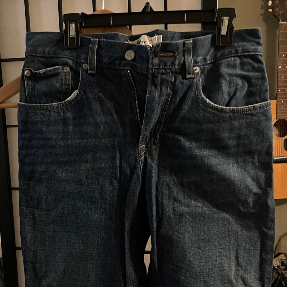 Lacoste Dark Blue Straight Jeans